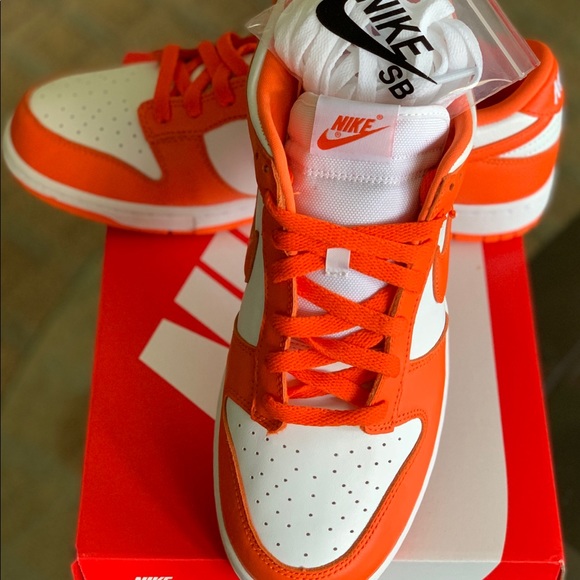 orange blaze dunk low